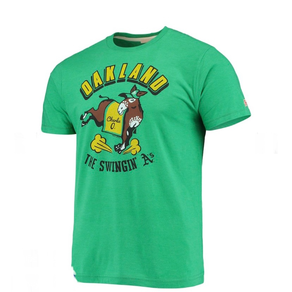 * NWT Homage The Oakland Athletics A’s swinging’ donkey mens shirt XXL